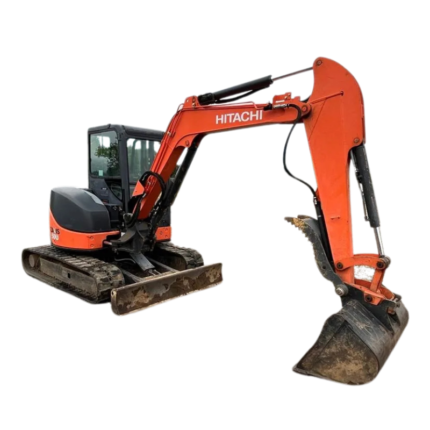 Hitachi ZX50U – Mini-pelle 5T Occasion (2012) – 2 000 Heures